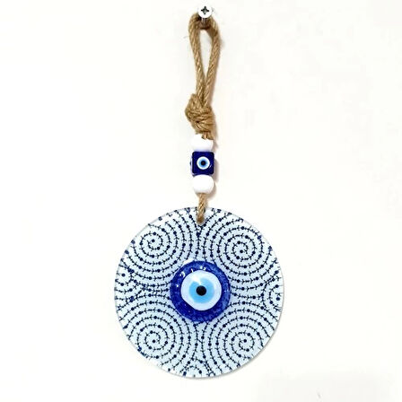 Dodes Altın Boynuz Modeli Nazar Füzyon Cam Duvar Dekoru