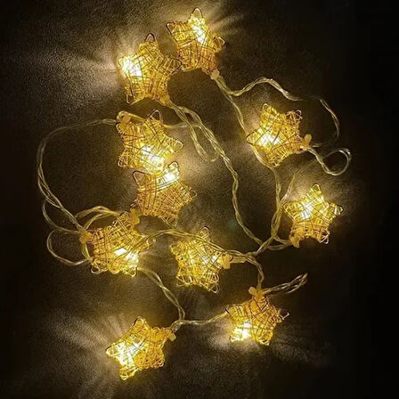 Dodes 3m 20 LED Pilli Yıldız Led
