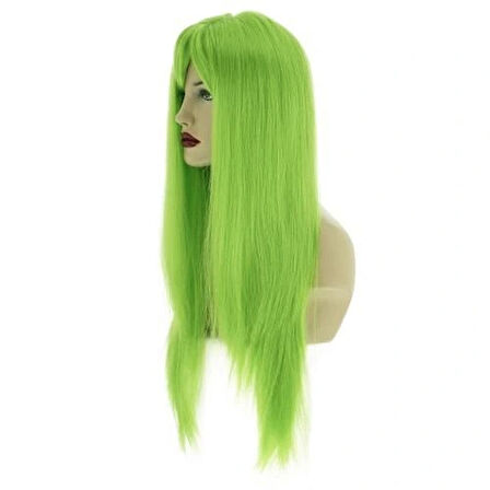 Dodes Yeşil Peruk Saç
