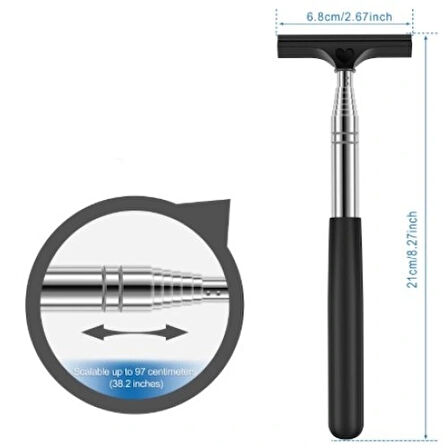 Dodes Teleskopik Araba Cam Ayna Sileceği