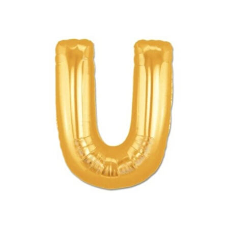 Dodes Altın Sarısı Folyo Harf Balon 1 Metre