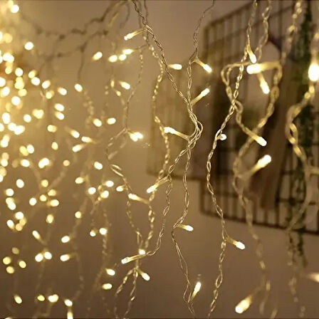 Dodes 3x3 Metre Sarı Işıklı Perde LED