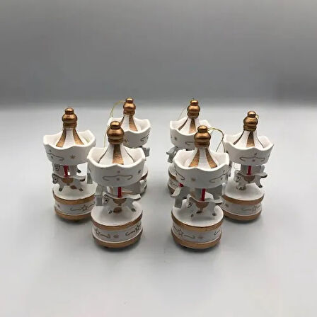 Dodes 6'lı Ufak Atlı Karınca Gold-Beyaz