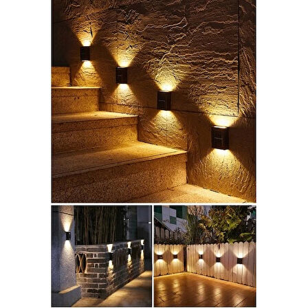 Dodes Solar Aplik Çift Taraflı Lamba