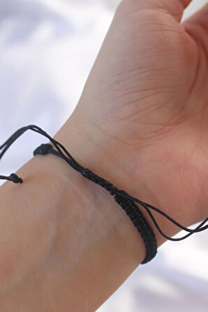 Dodes Gold Renk Zirkon Taşlı Taç Figür Makrome Bileklik TG27BB6214