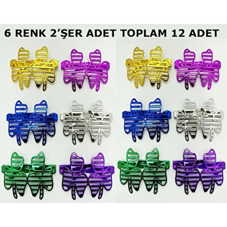 Dodes Vegas Casino Temalı Parti Gözlüğü 6 Renk 12 Adet