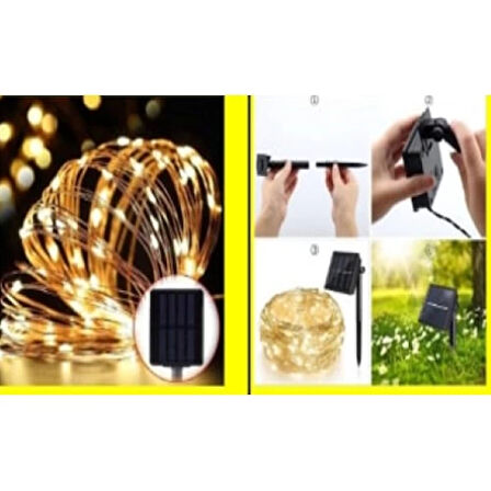 Dodes SOLAR Peri Led 20m 200 Led Gün Işığı
