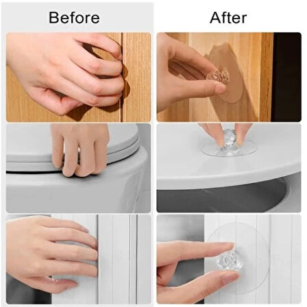 Dodes Kristal Görünümlü Tutacak Seti