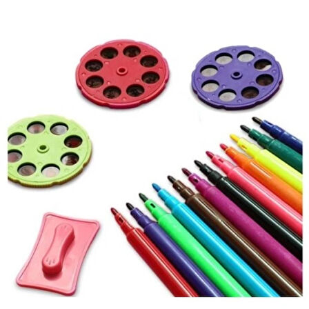 Dodes Zürafa Tasarımlı Projeksiyonlu Boyama Tahtası