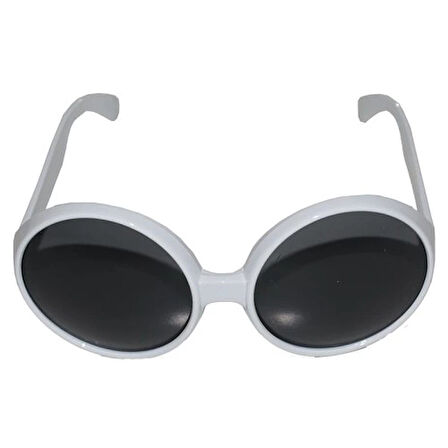 Dodes  80 li Yıllar Beyaz Renk Nostalji Yeşilçam Parti Gözlüğü