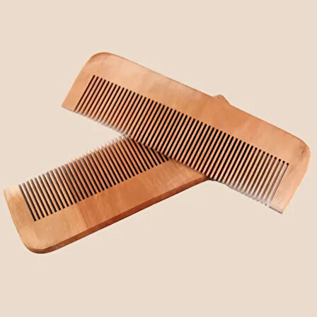 Dodes 12'li Dar Dişli Ahşap Tarak Seti