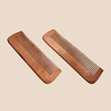 Dodes 12'li Dar Dişli Ahşap Tarak Seti