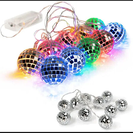 Dodes 2m 10 LED Disko Topu RGB Şerit Lamba