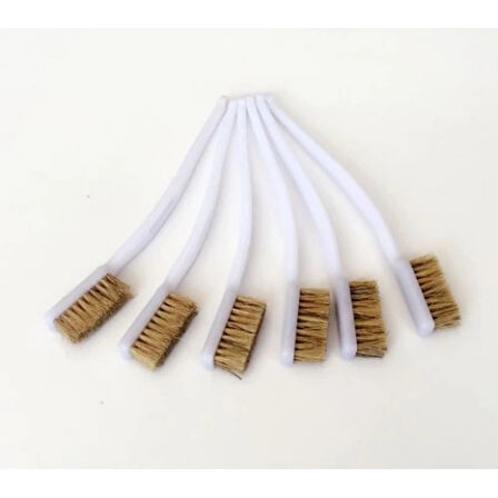 Dodes Çok Amaçlı Detay Temizlik Fırçası Beyaz Saplı