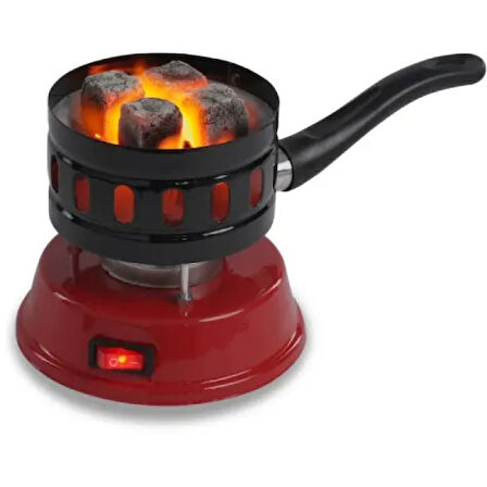 Dodes Yuvarlak Galvaniz Elektrikli Nargile Köz Ocağı