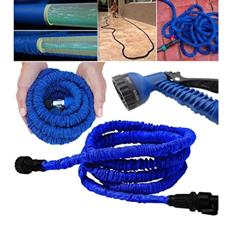 Dodes Uzayan Bahçe Sulama Araç Yıkama Hortumu 30 Metre