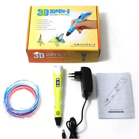 Dodes Üç Boyutlu Yazıcı 3D Kalem Pen Printer