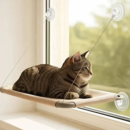 Dodes  PetZoom Pencereye Monte Kedi Yatağı