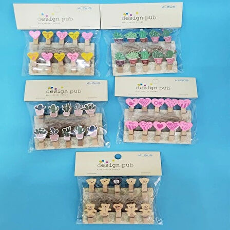 Dodes Figürlü İpli Notluk Mandal