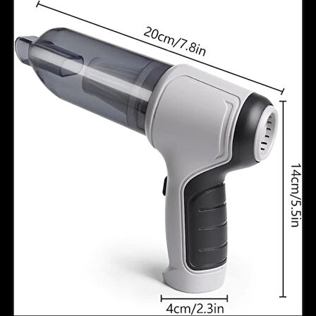 Dodes Air Blower Araba Süpürgesi