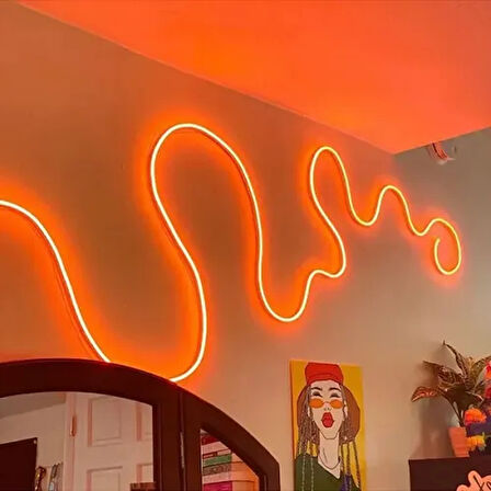 Dodes 5m 16 Renk 4 Fonksiyonlu Esnek Şerit Neon LED