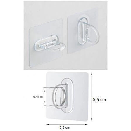 Dodes Kendinden Yapışkanlı Çok Amaçlı Yuvarlak Halka