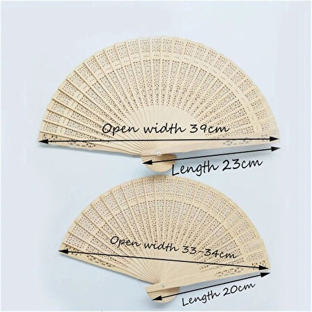 Dodes Ahşap Yelpaze