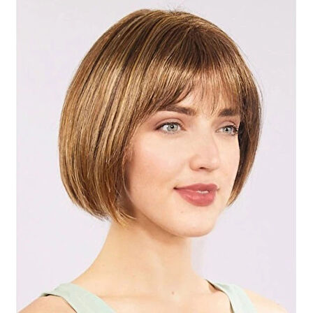 Dodes Açık Kahverengi Küt Parti Peruk