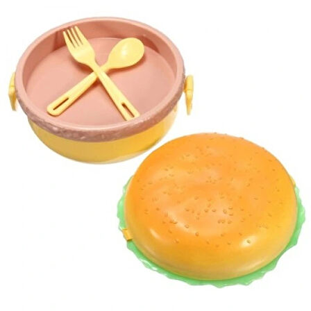 Dodes Hamburger Tasarımlı Beslenme Kabı