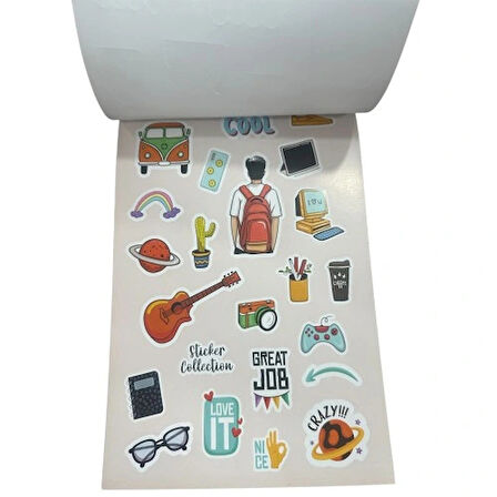 Dodes Sticker Defter