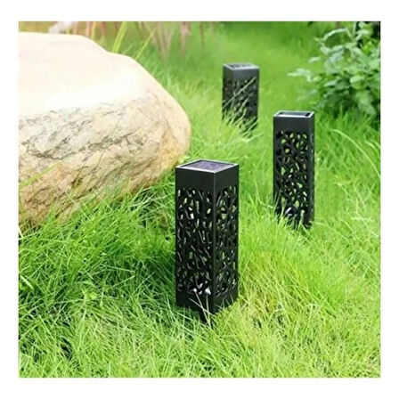 Dodes Dekoratif Solar Güneş Enerjili Bahçe Aydınlatması Yürüyüş Yolu Seti (6 Adet)