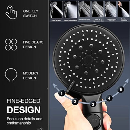 Dodes Duş Başlığı 5 Mod