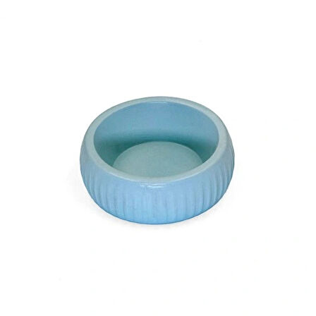 Dodes Mikopet Organik Seramik Mama Kabı Mavi