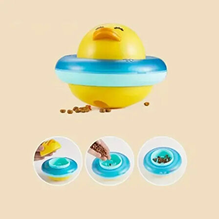 Dodes UFO Şekilli Ördek Kedi Oyuncağı