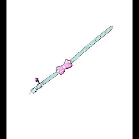 Dodes Papyonlu Silikon Kedi Tasması