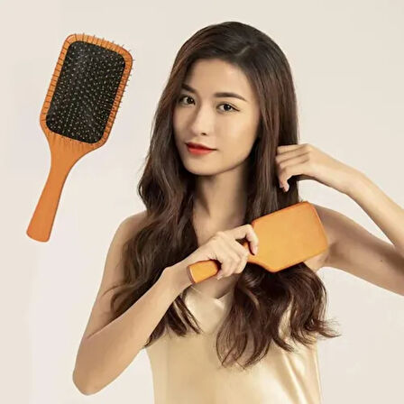 Dodes Çelik İğne Uçlu Bambu Tarak 25.5 cm 12'li Paket