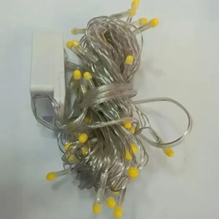 Dodes 10m 100 LED Damla Uçlu Gün Işığı (Şeffaf Kablo)