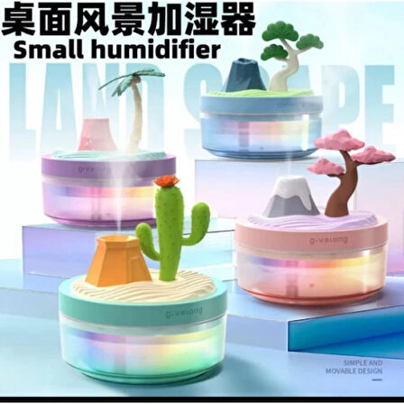 Dodes Doğa Temalı Mini Nemlendirici