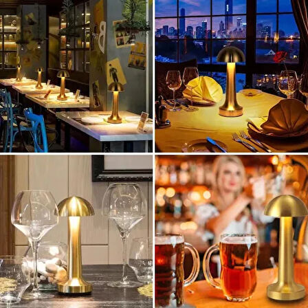 Dodes Dekoratif Led Masa Lambası 3 Renk Modlu