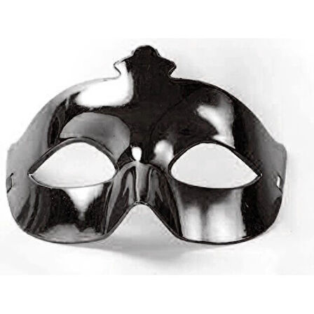 Dodes Siyah Renk Masquerade Kostüm Partisi Venedik Balo Maskesi