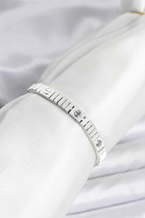 Dodes Dodes Gümüş Renk VIP Seri Bileklik TG27BB8077