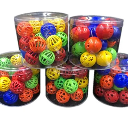 Dodes 100 Adet Çıngıraklı Kedi Topu