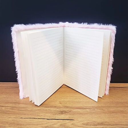 Dodes Panda Tasarımlı Peluş Defter