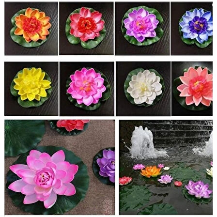 Dodes Dekoratif Yapay Lotus Çiçeği