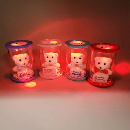 Dodes Happy Birthday Işıklı Ayıcık