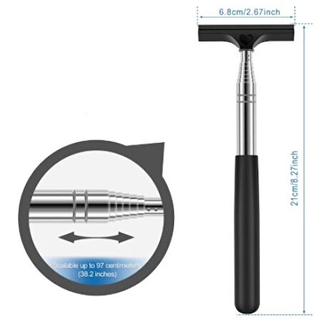 Dodes Teleskopik Araba Cam Ayna Sileceği