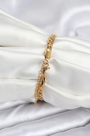 Dodes 316L Çelik Gold Renk Yazı Yazmaya Uygun Kadın Bileklik TG27BB7918