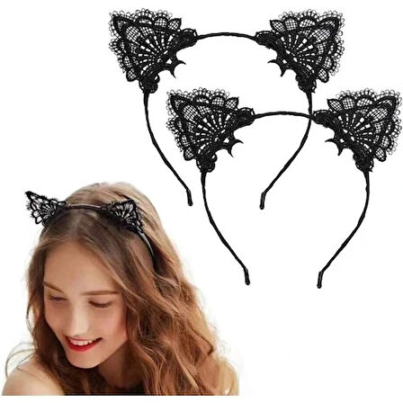 Dodes Dantelli Kedi Kulağı Tacı