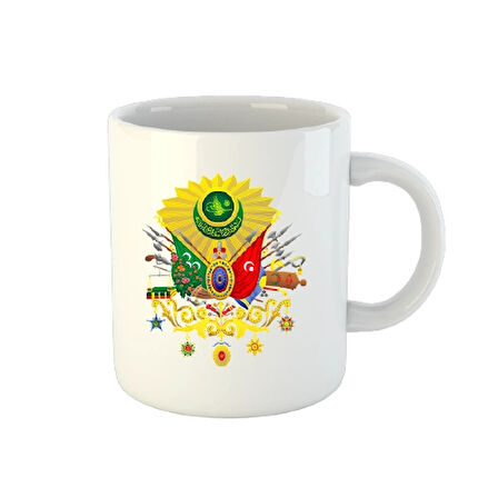 Dodes Osmanlı Armalı Kupa Bardak