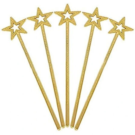 Dodes Altın Renk Yıldız Peri Asası